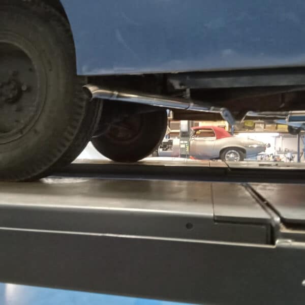 181225 1963 Morris LD New Exhaust