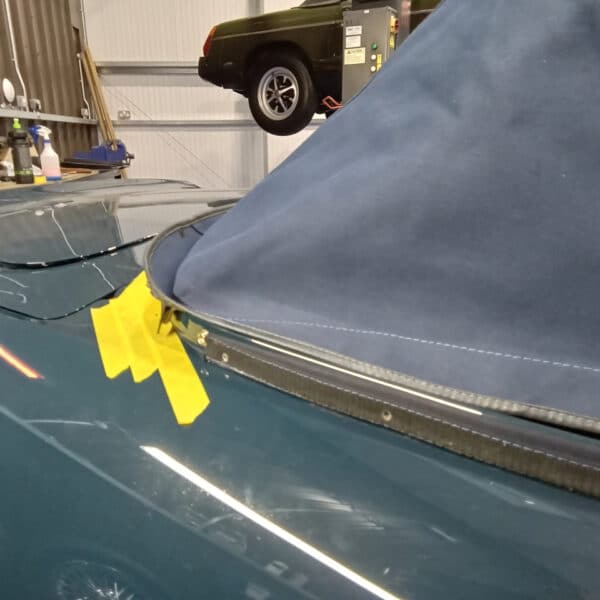 191225 1969 Aston Martin DB6 Volante Hood and Inner Arches 24