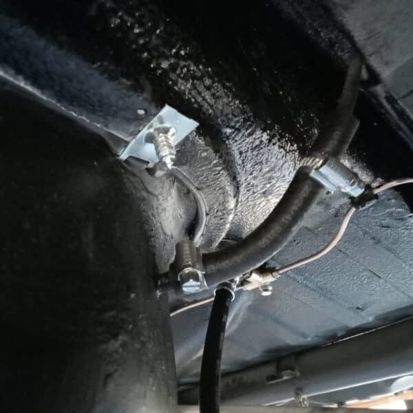 261125 1969 Audi 70L Breather Tube Glovebox and Fuel Hoses 9