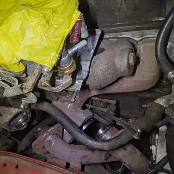 261125 1973 Mercedes 250 New Bumpers Exhaust and Intake Manifods Chrome Bashbar 14