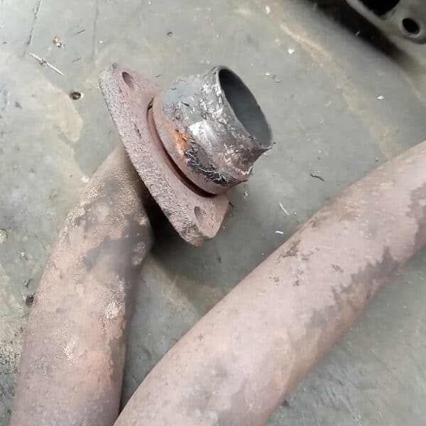 261125 1973 Mercedes 250 New Bumpers Exhaust and Intake Manifods Chrome Bashbar 25