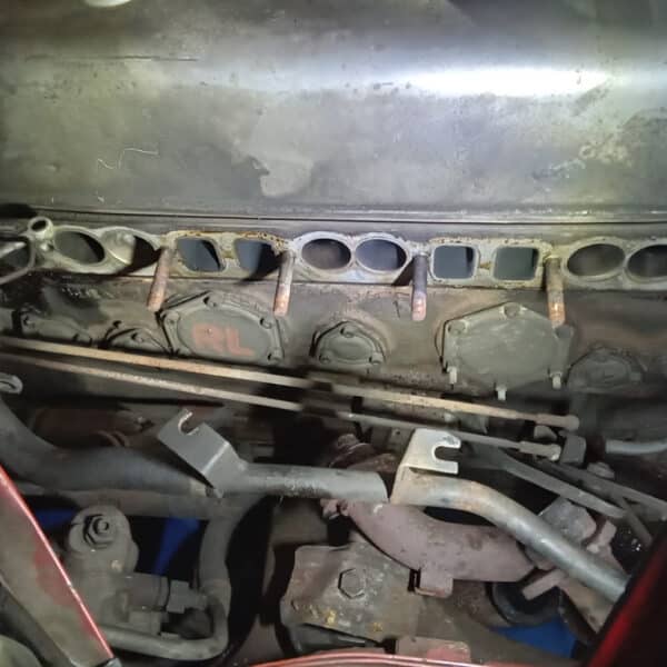 261125 1973 Mercedes 250 New Bumpers Exhaust and Intake Manifods Chrome Bashbar 27