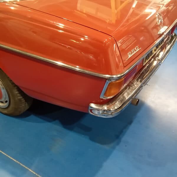 261125 1973 Mercedes 250 Rear Bumpers