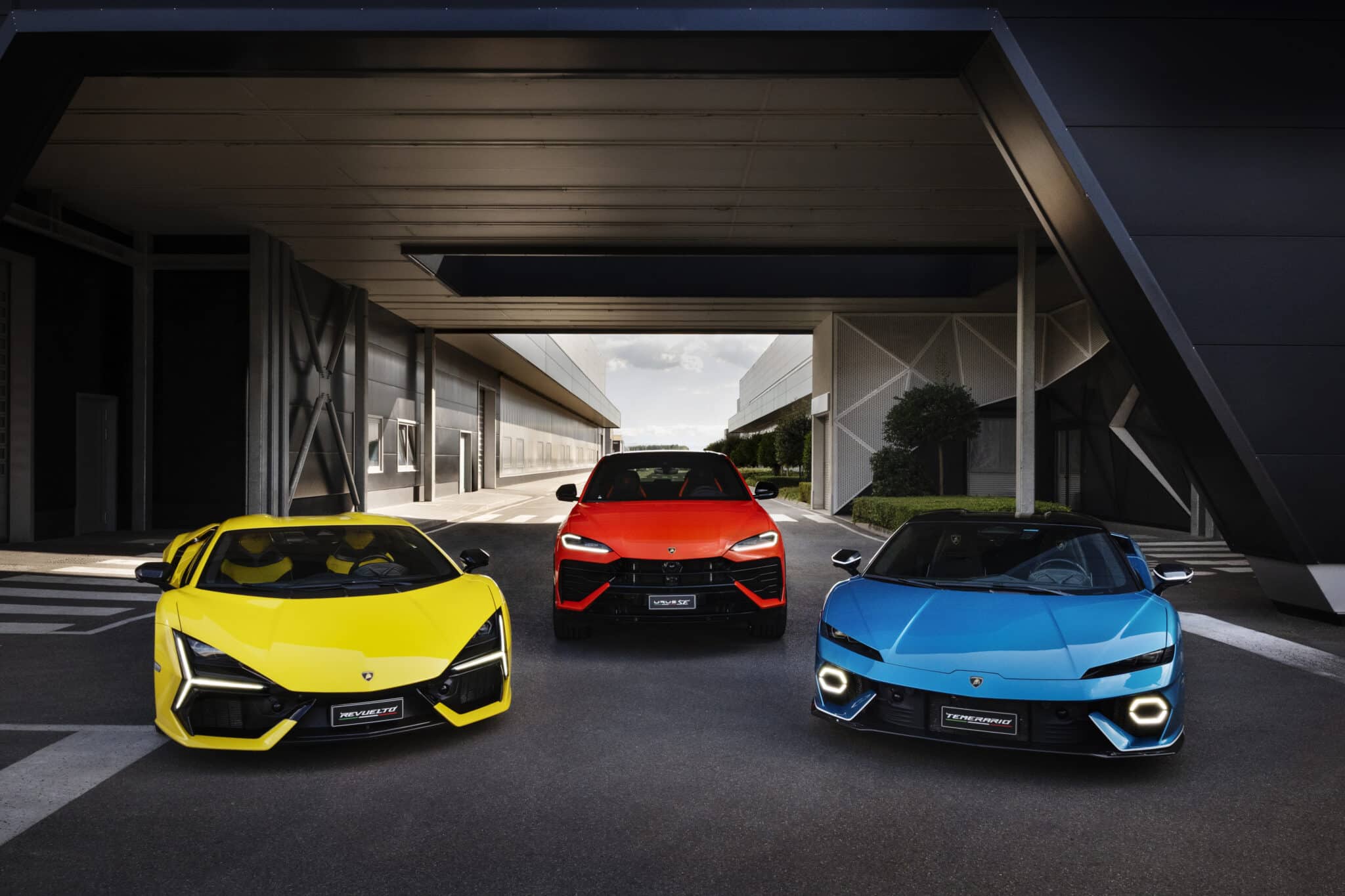 Fully hybridized Lamborghini model line up for 2026 scaled