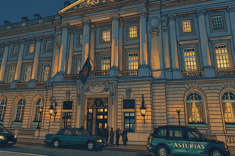 Royal Automobile Club Pall Mall Cartoon CGI