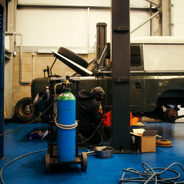 070126 1966 Land Rover Series 2A Rust Repair 11