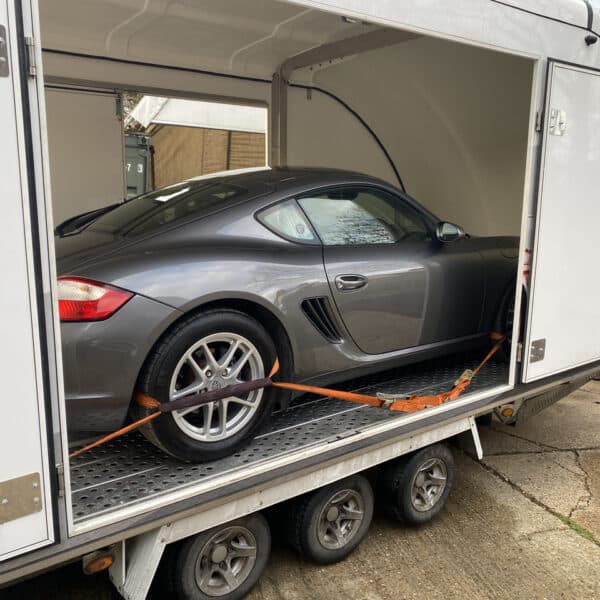 070126 2007 Porsche Cayman Loaded for Transport 2