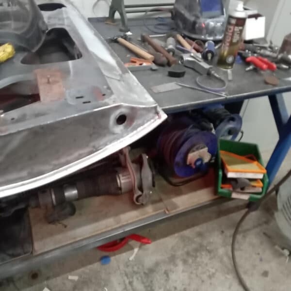 080126 1970 Aston Martin DBS Door Rust 11