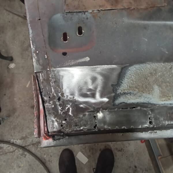 080126 1970 Aston Martin DBS Door Rust 6 1