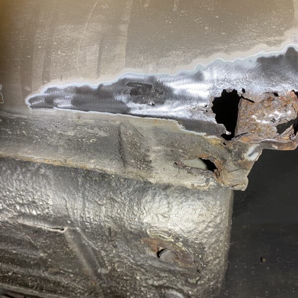 090126 1991 Jaguar XJS Rust Inspection 54