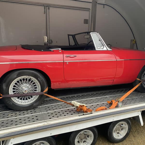 130126 1968 MGC Roadster Transport