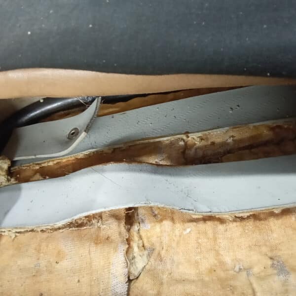 130126 1969 Aston Martin DB6 Volante Drivers Seat Staps 3