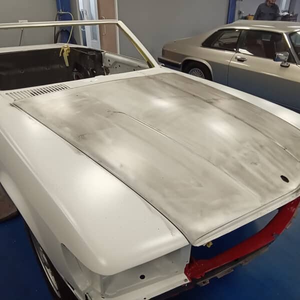 130126 1978 Mercedes 350SL Paint Prep 2
