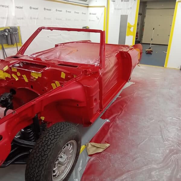 130126 1978 Mercedes 350SL Painted 16