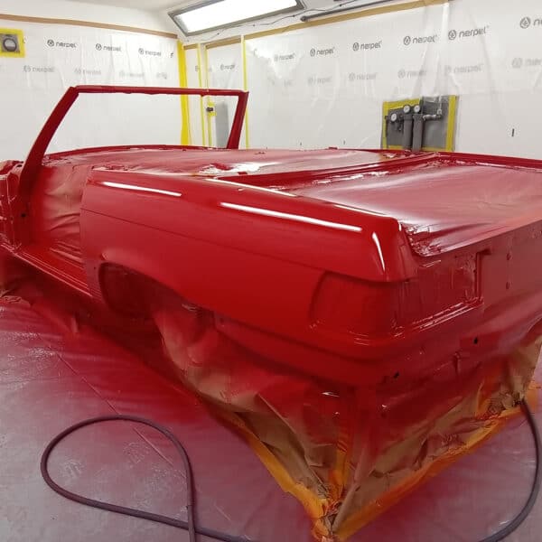 130126 1978 Mercedes 350SL Painted 25