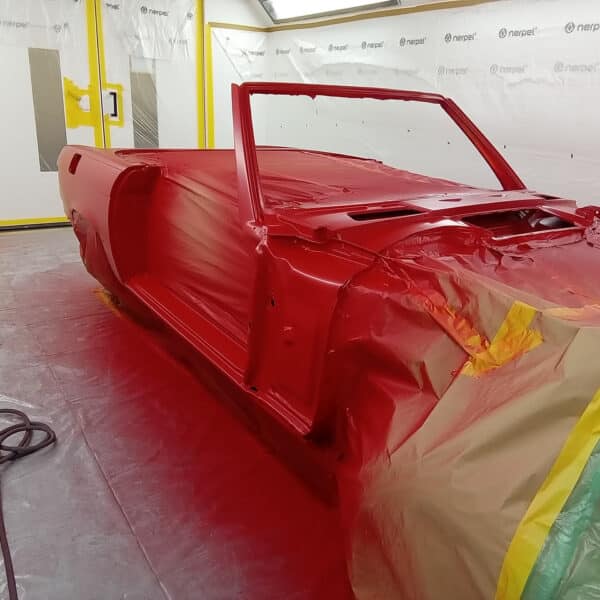 130126 1978 Mercedes 350SL Painted 26