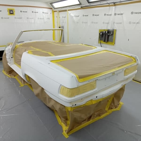 130126 1978 Mercedes 350SL Painted 32