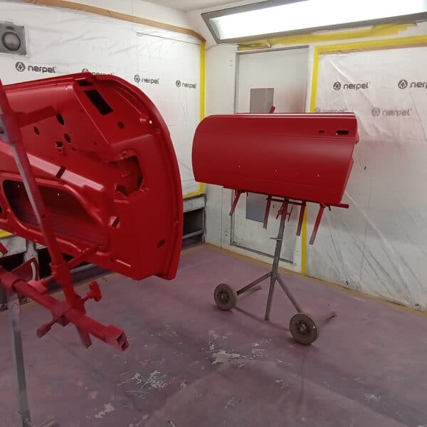 130126 1978 Mercedes 350SL Painted 7