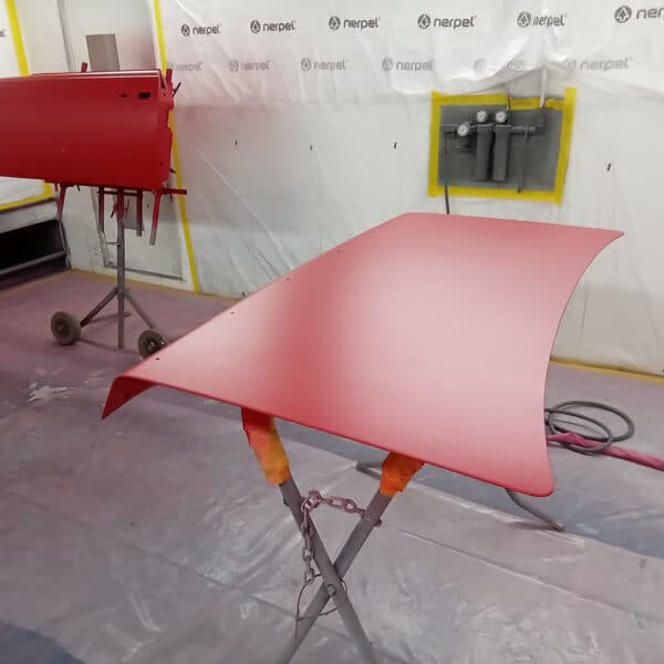 130126 1978 Mercedes 350SL Painted 8