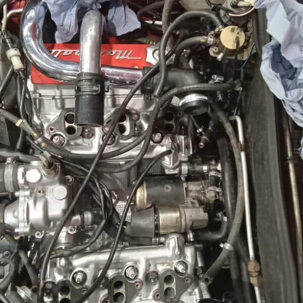 130126 1987 Maserati BiTurbo Starter Removal 4