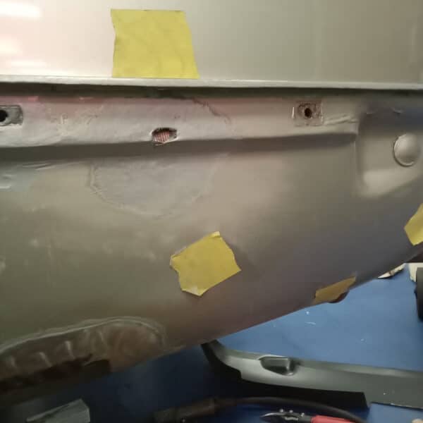 130126 1991 Jaguar XJS V12 Rust Repair 16