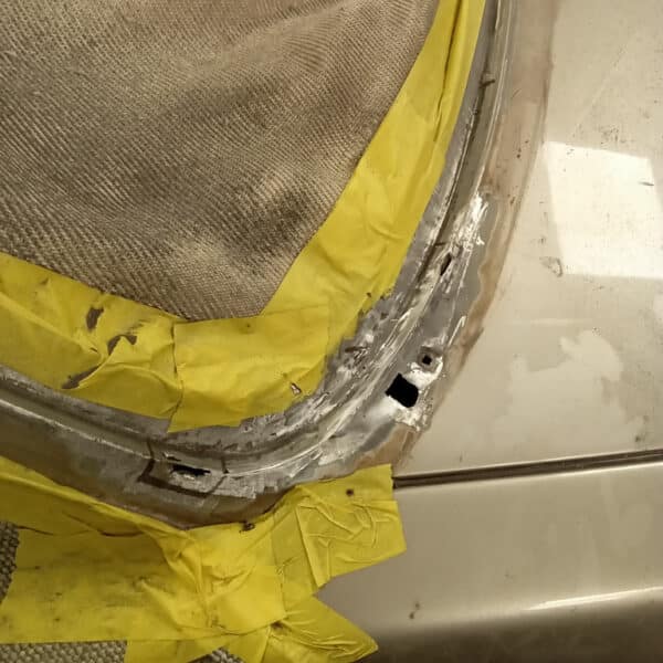 130126 1991 Jaguar XJS V12 Rust Repair 23