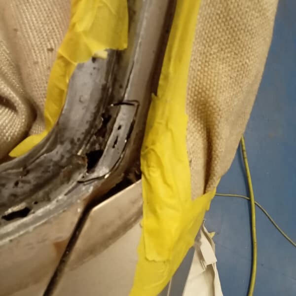 140126 1991 Jaguar XJS V12 Rust Repair 2