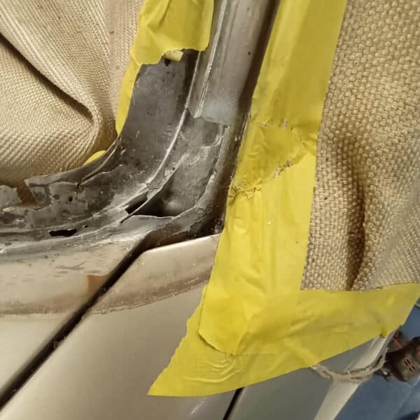 140126 1991 Jaguar XJS V12 Rust Repair 3