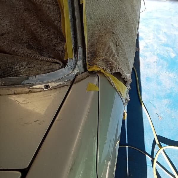 140126 1991 Jaguar XJS V12 Rust Repairs Continued 4