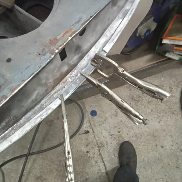 150126 1970 Aston Martin DBS Door Repairs 3