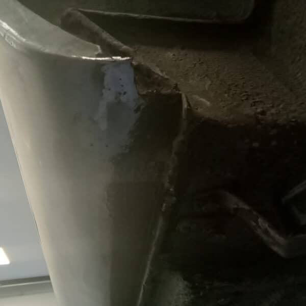 150126 1991 Jaguar XJS V12 Passenger Sill Rust 2