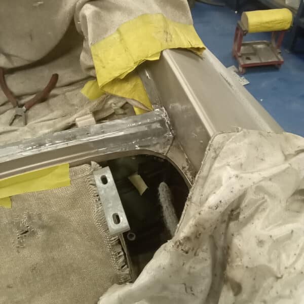 150126 1991 Jaguar XJS V12 Rear Window Repair 4