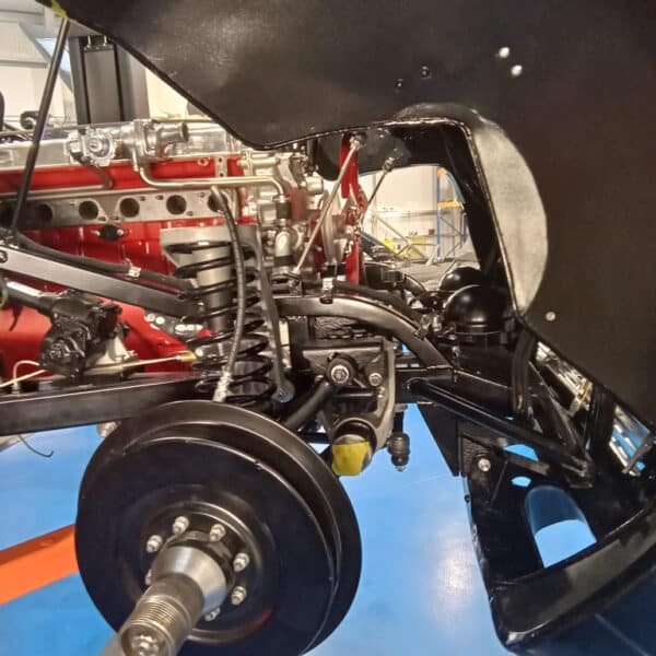 160126 1953 Aston Martin DB2 Front Suspension Leak