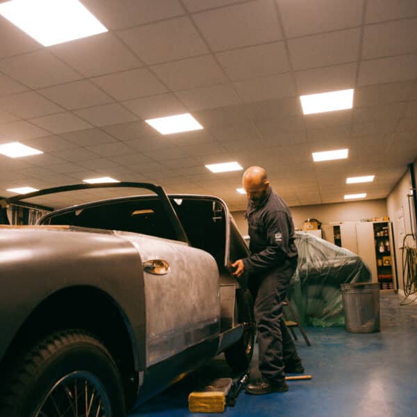 160126 1955 Aston Martin DB24 Drophead Panel Gaps