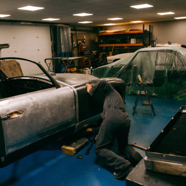 160126 1955 Aston Martin DB24 Drophead Panel Gaps 9