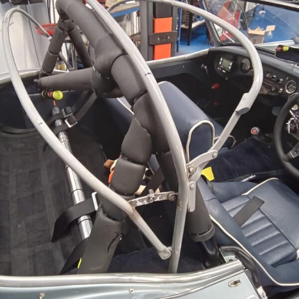 160126 1960 Austin Healey 3000 Hood Frame and Alternator 6