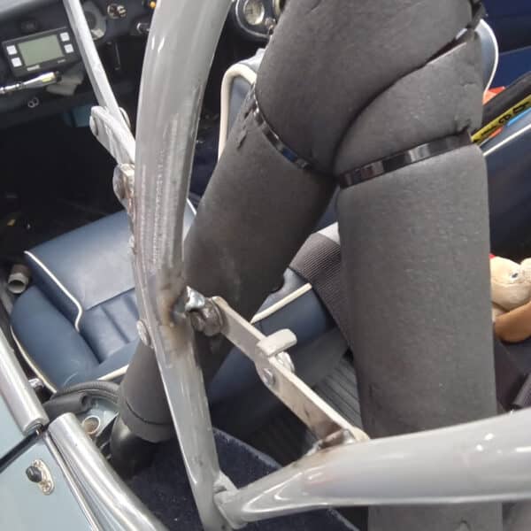 160126 1960 Austin Healey 3000 Hood Frame and Alternator 8