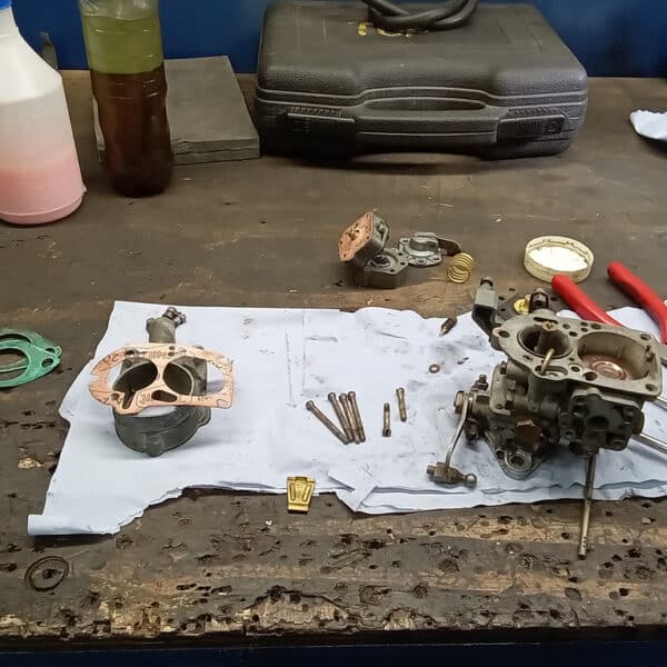 170126 1956 Land Rover Series 1 Carburettor Rebuild 21