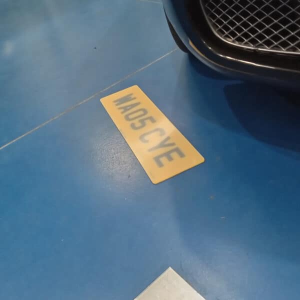 171226 2005 Bentley Continental GT Number Plates 5