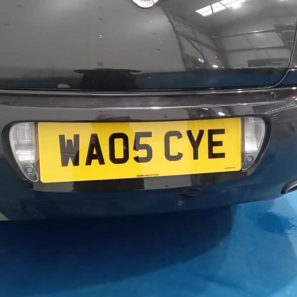 171226 2005 Bentley Continental GT Number Plates