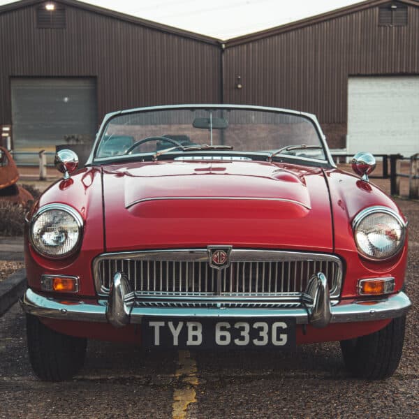 1968 MGC Roadster Arrival 2