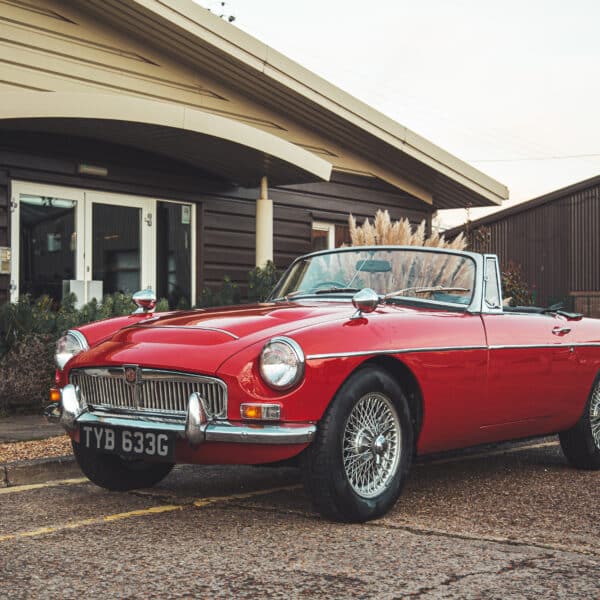 1968 MGC Roadster Arrival