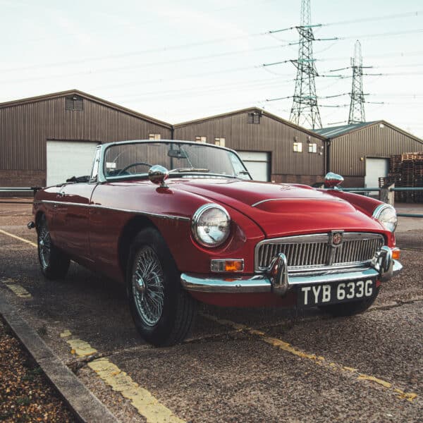 1968 MGC Roadster Arrival 7