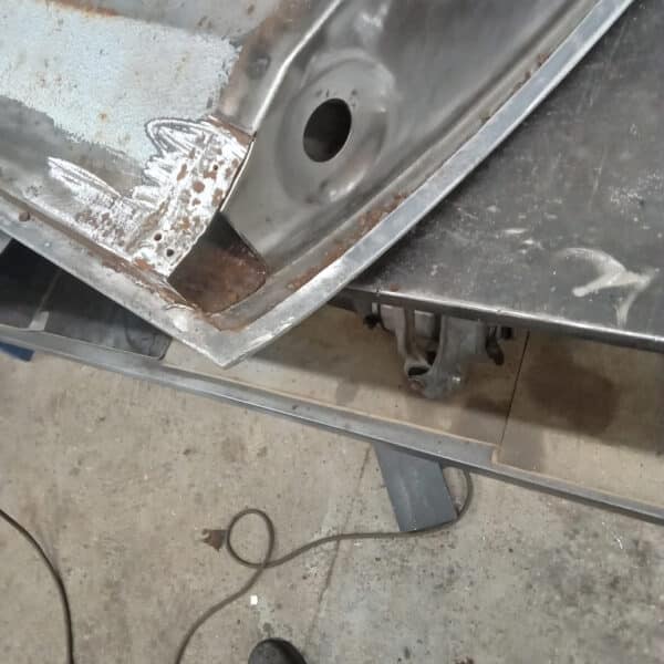 200126 1970 Aston Martin DBS Drivers Door Repairs 10