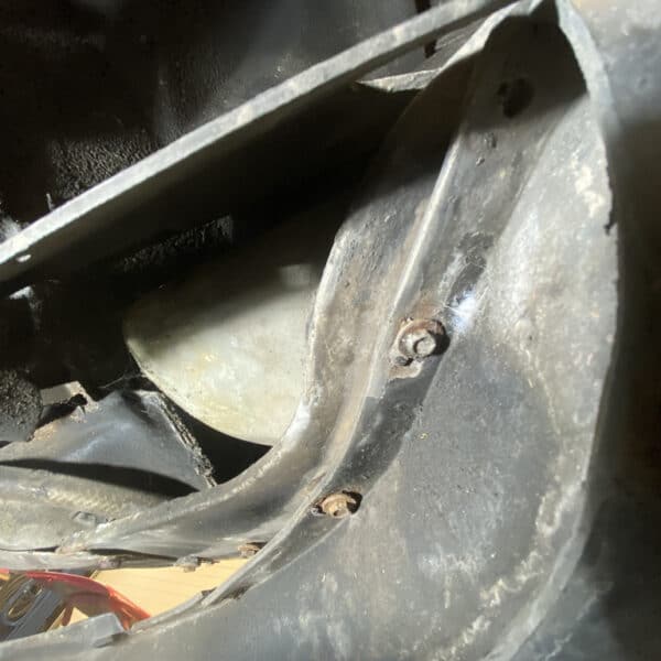 200126 1991 Jaguar XJS Front Valance and Splitter Removed 3