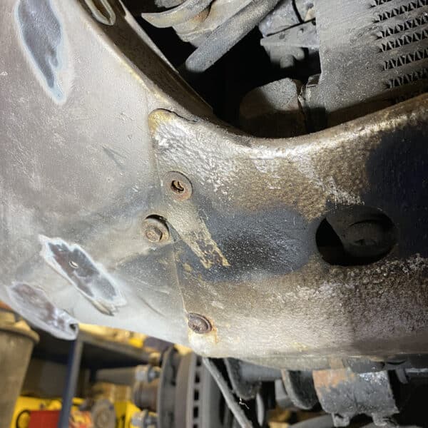 200126 1991 Jaguar XJS Front Valance and Splitter Removed 8