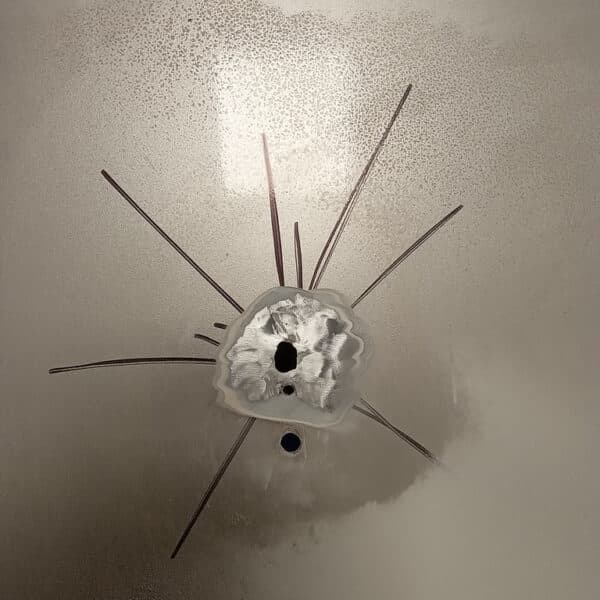 200126 1991 Jaguar XJS Hole in Bonnet