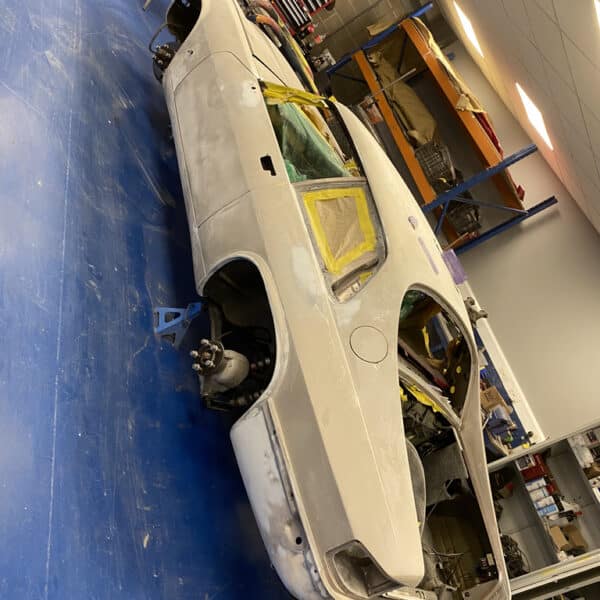 200126 1991 Jaguar XJS Sanding for Priming 11