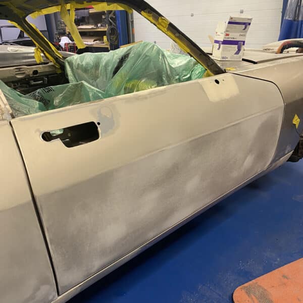 200126 1991 Jaguar XJS Sanding for Priming 14