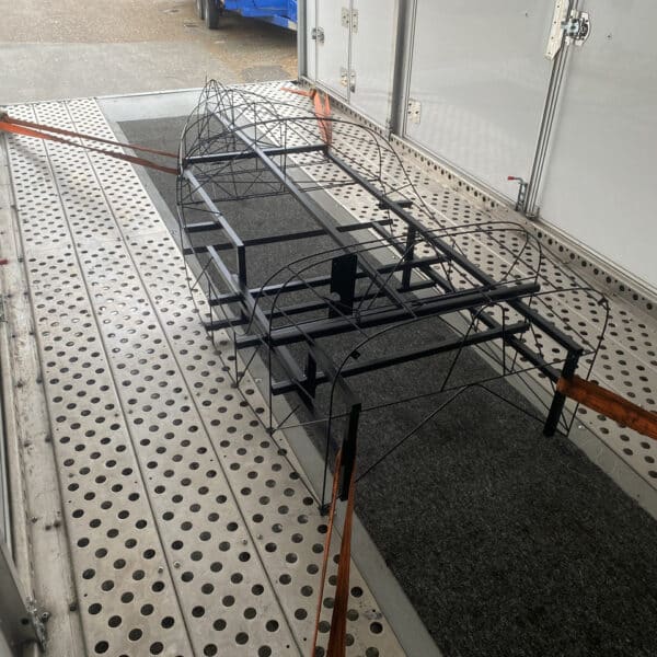 210126 1954 Jaguar XK120B Birdcage back from Abbey Coatings 2